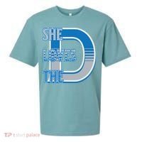 Detroit 313 She Loves The D Sueded Cloud Jersey T-Shirt thumb 0
