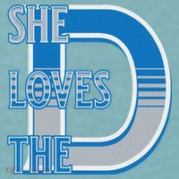 Detroit 313 She Loves The D Sueded Cloud Jersey T-Shirt thumb 2