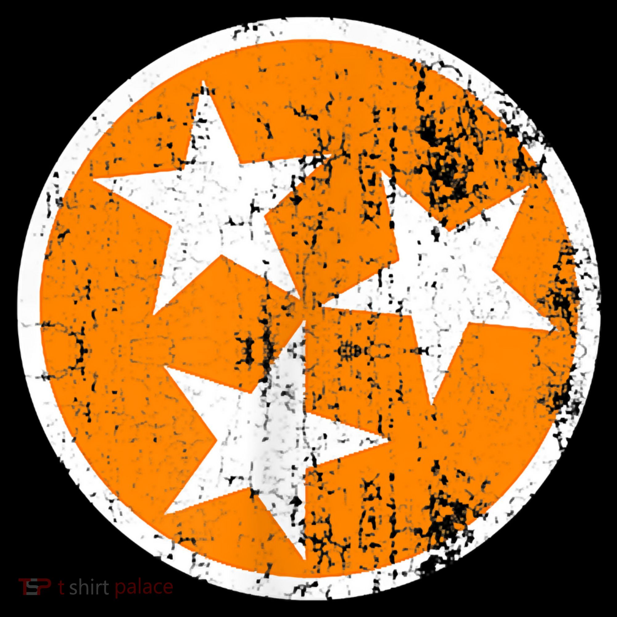 Distressed 3 Star Tn State Orange And White Tennessee Flag Coffee Mug