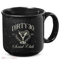 Dirty 30 Social Club 30th Birthday 15oz Campfire Ceramic Mug thumb 0