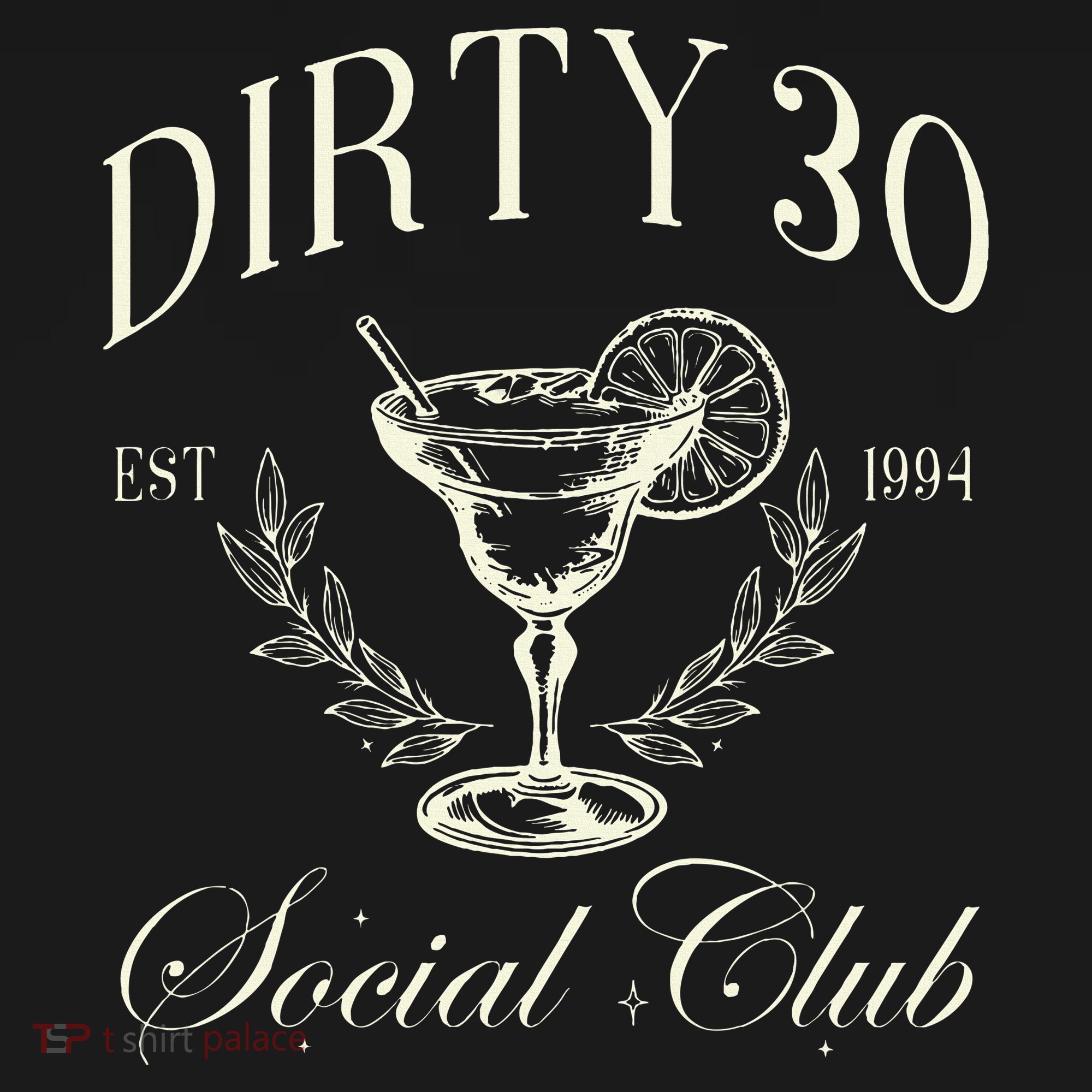 Dirty 30 Social Club 30th Birthday Women's Hoodie