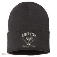 Dirty 30 Social Club 30th Birthday Sustainable Knit Beanie thumb 0