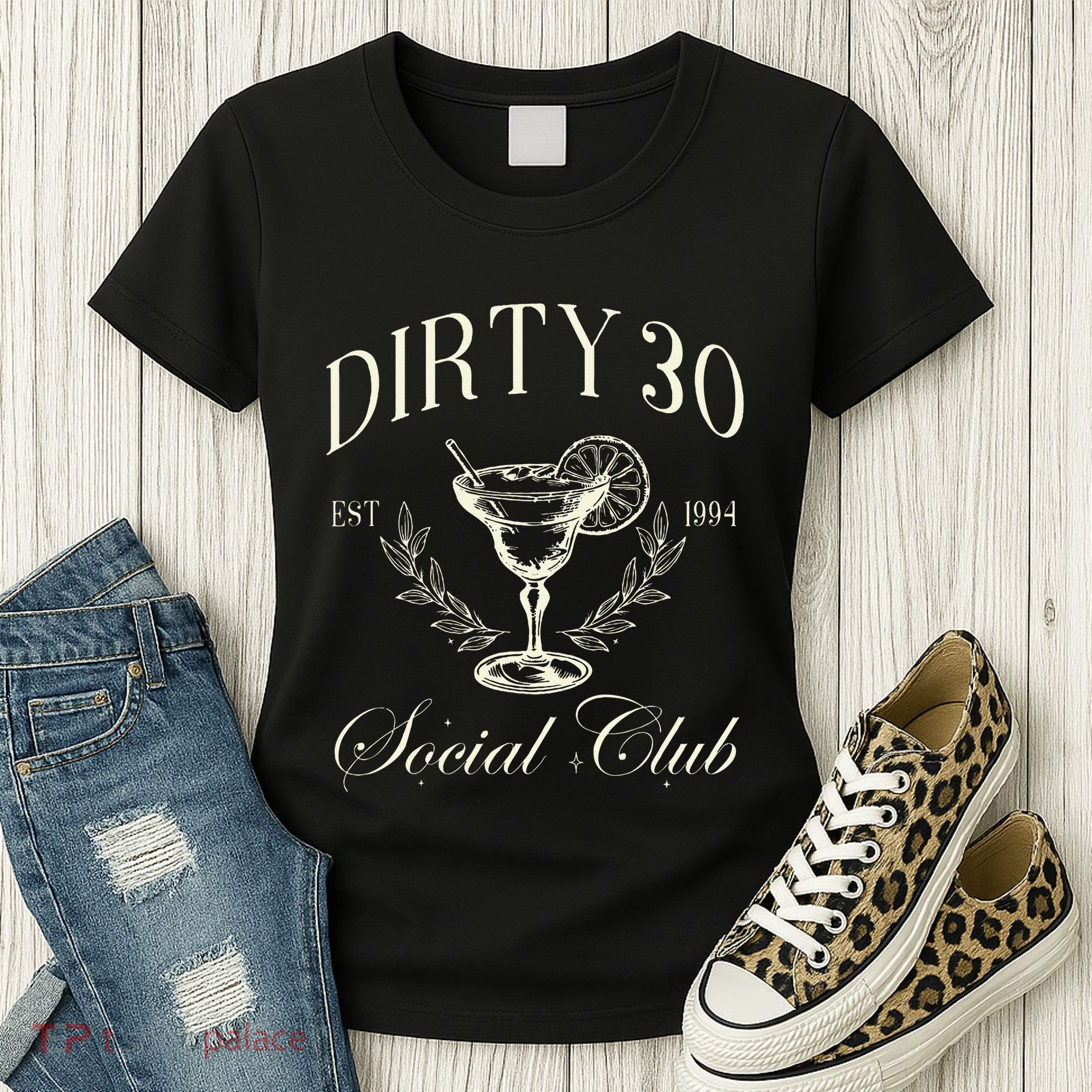Dirty 30 Social Club 30th Birthday Women's T-Shirt