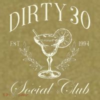 Dirty 30 Social Club 30th Birthday Garment-Dyed Women's Muscle Tee thumb 6