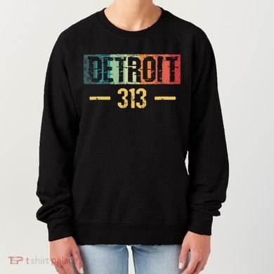 Detroit 313 Vintage Women's Sweatshirt
