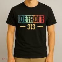 Detroit 313 Vintage T-Shirt thumb 3