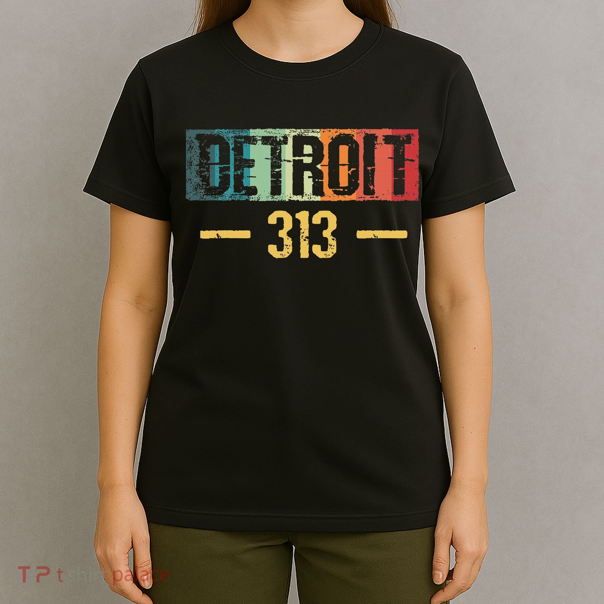 Detroit 313 Vintage T-Shirt