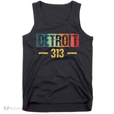 Detroit 313 Vintage Tank Top