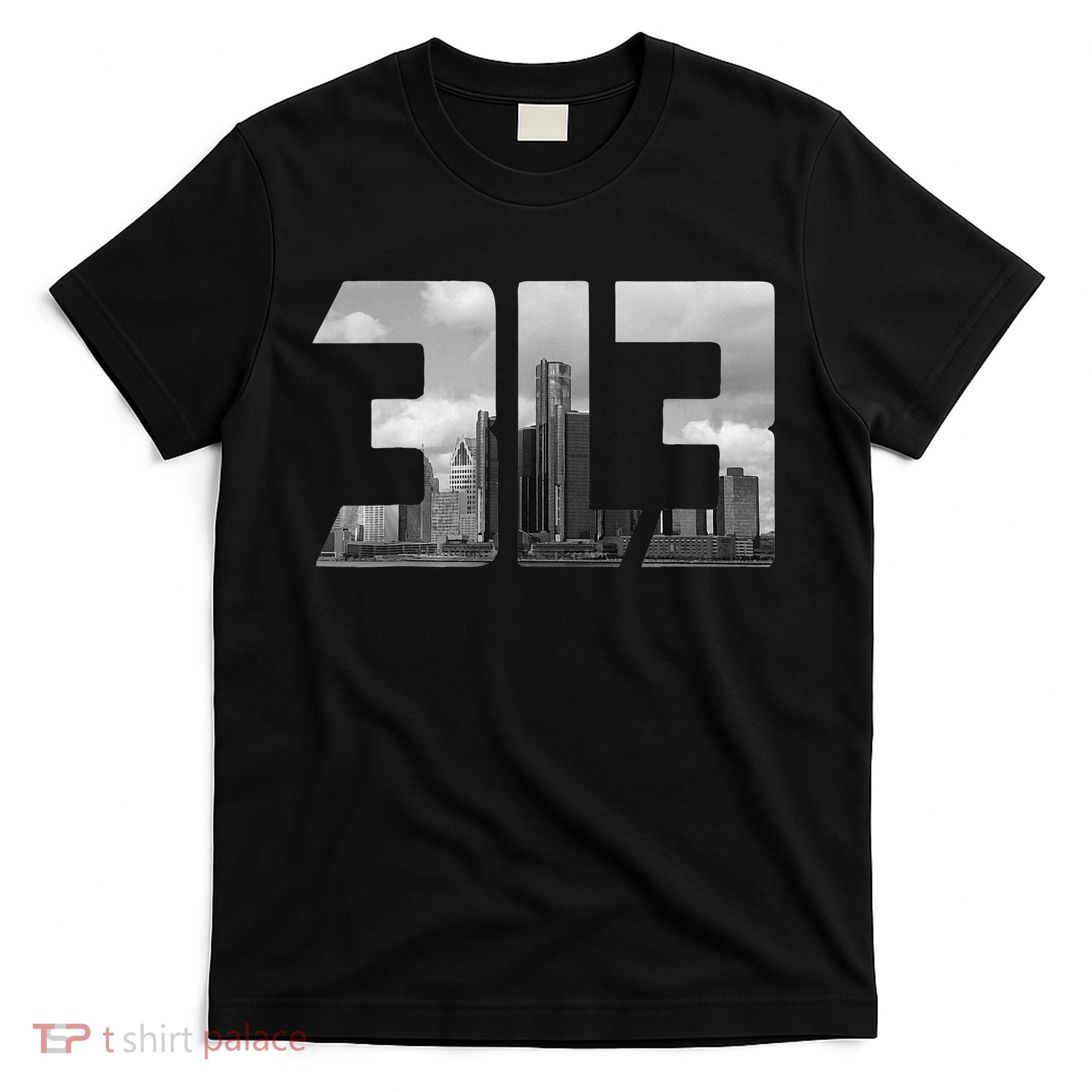Detroit 313 Vintage T-Shirt