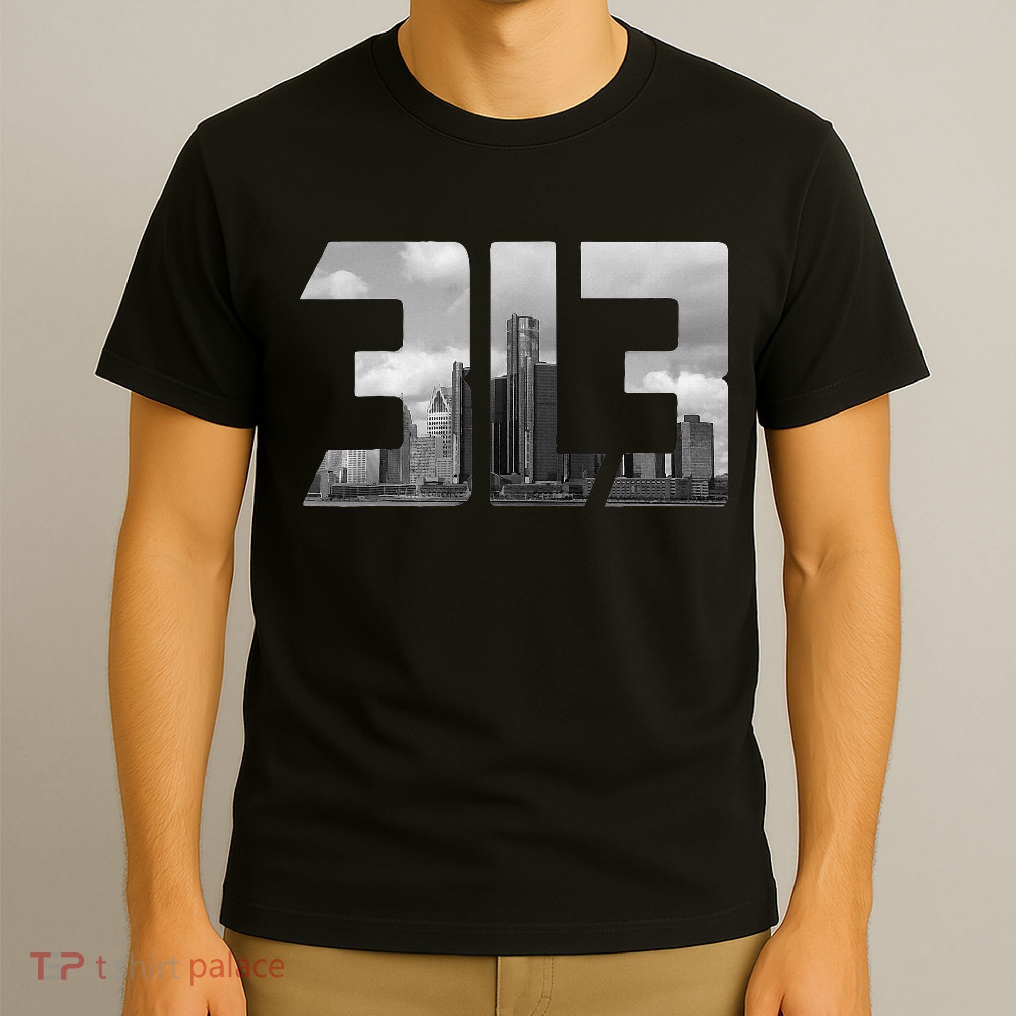 Detroit 313 Vintage T-Shirt