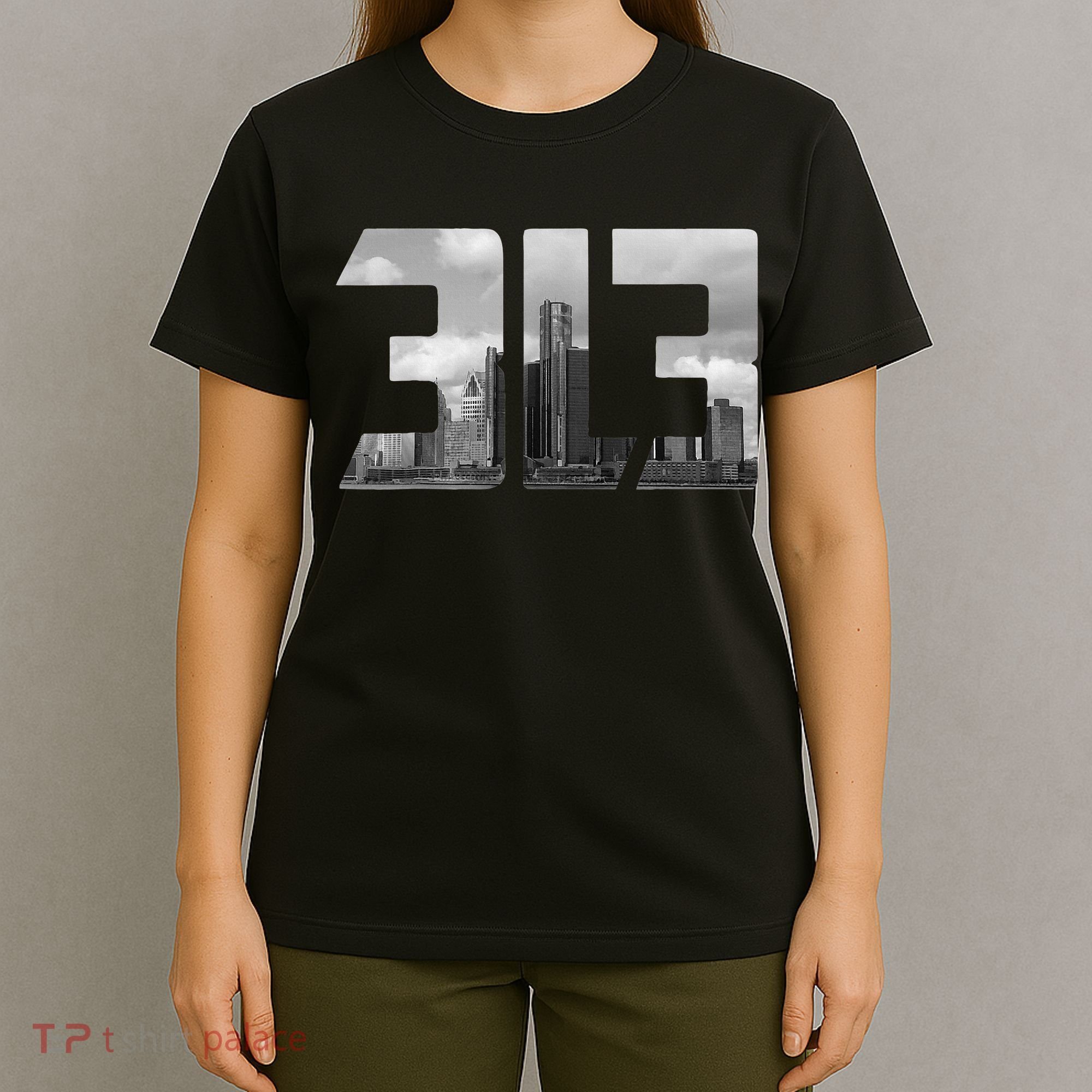 Detroit 313 Vintage T-Shirt