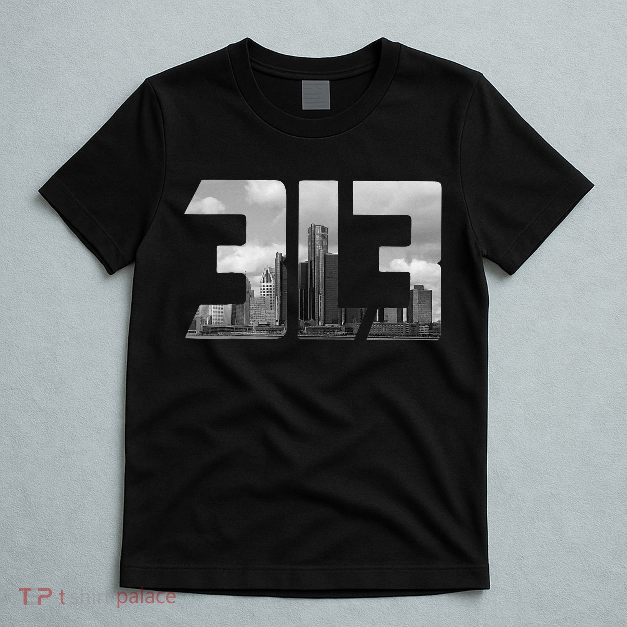 Detroit 313 Vintage T-Shirt