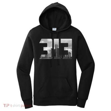 Detroit 313 Vintage Women's Hoodie
