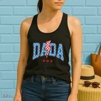 Dada 4th Of July Usa Festive Women's Tank Top thumb 2
