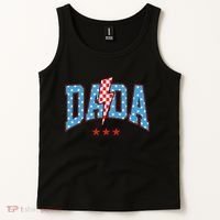 Dada 4th Of July Usa Festive Tank Top thumb 2