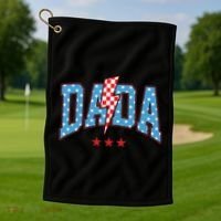 Dada 4th Of July Usa Festive Golf Towel thumb 1