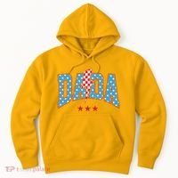 Dada 4th Of July Usa Festive Hoodie thumb 0