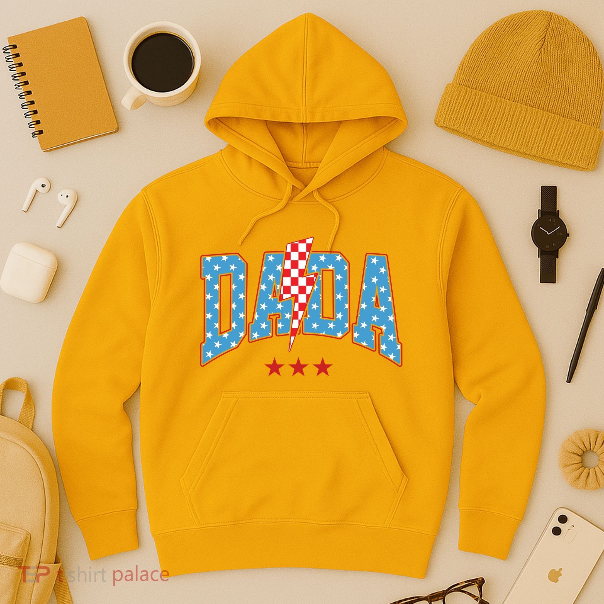 Dada 4th Of July Usa Festive Hoodie