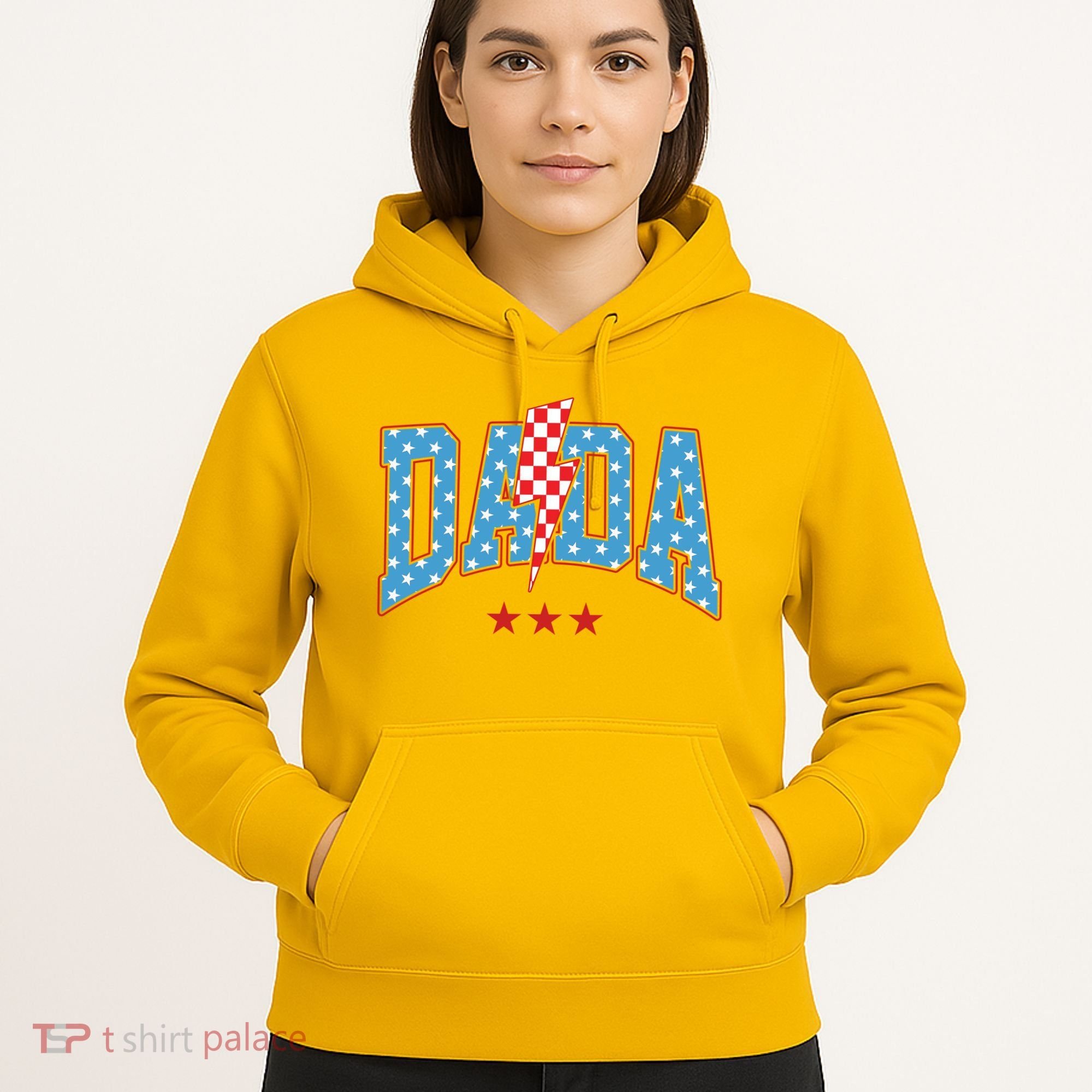 Dada 4th Of July Usa Festive Hoodie
