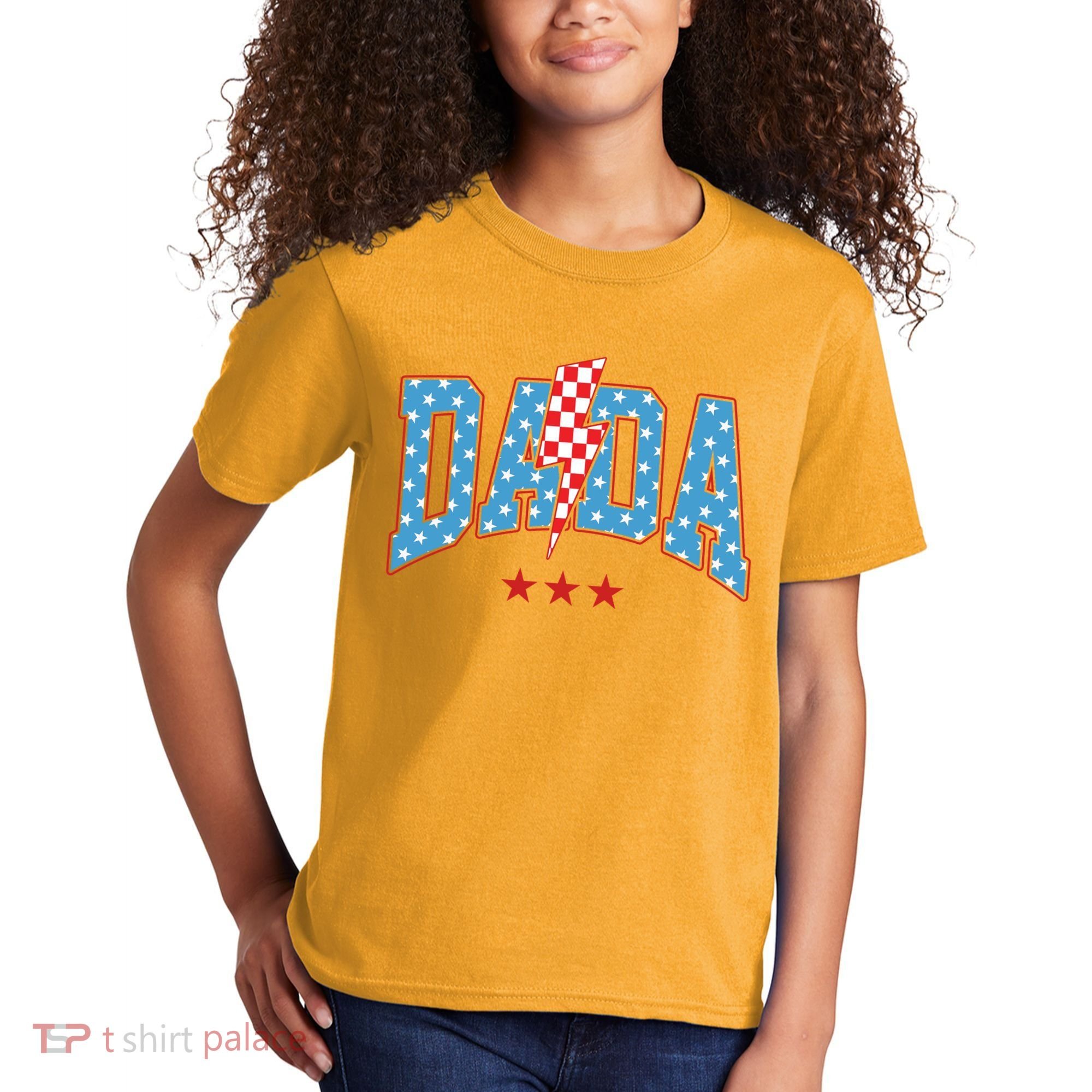 Dada 4th Of July Usa Festive Kids T-Shirt