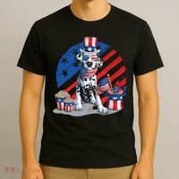 Dalmatian 4th Of July American Sunglasses Dog Puppy Usa Gift T-Shirt thumb 3