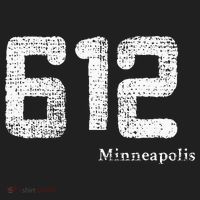 Distressed 612 Area Code Minneapolis Minnesota Tumbler thumb 3