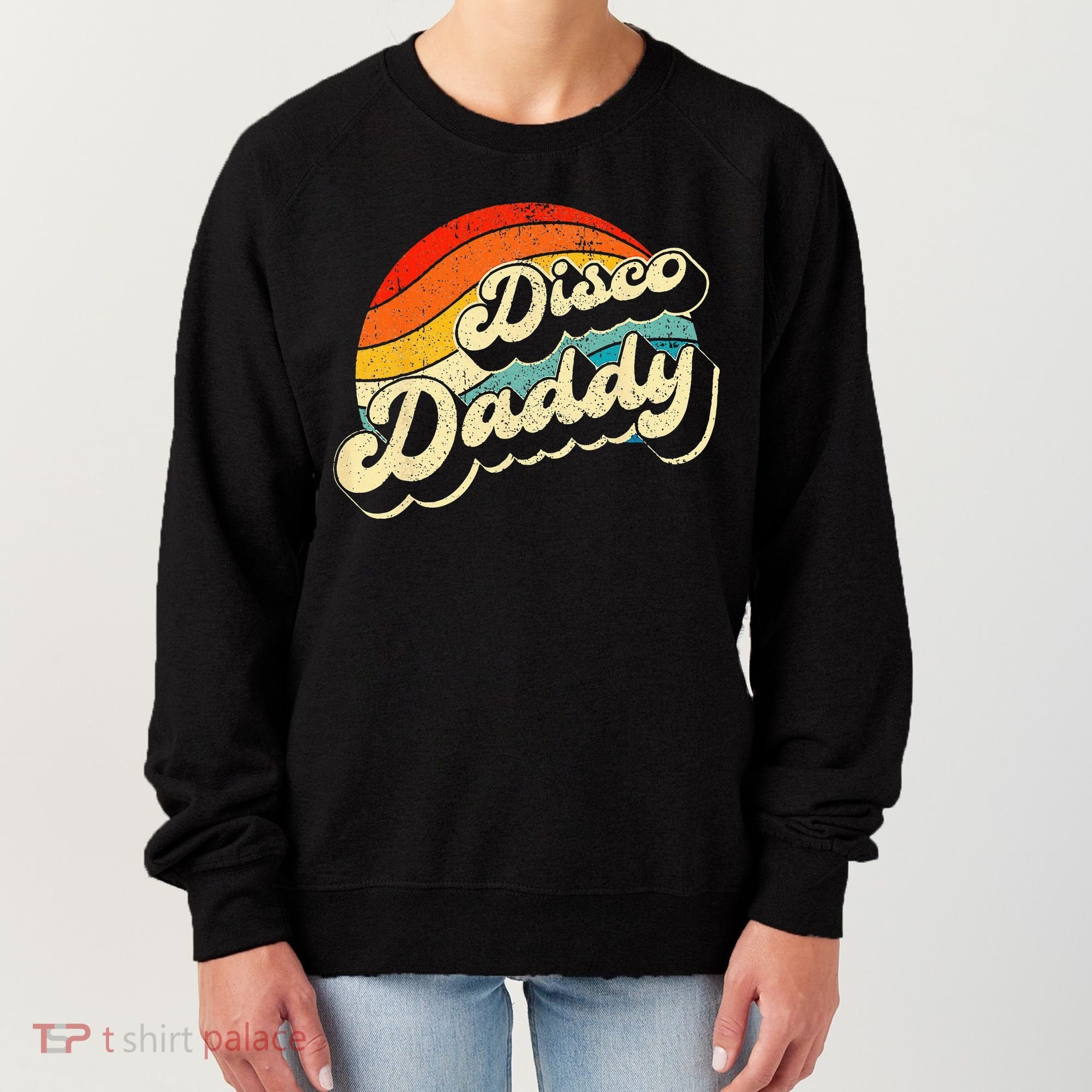 Disco 70's Costume Wo Retro Disco Daddy Women's Sweatshirt