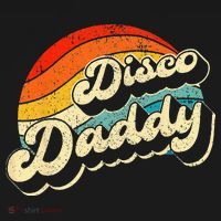 Disco 70's Costume Wo Retro Disco Daddy USA-Made Doggie Bandana thumb 2