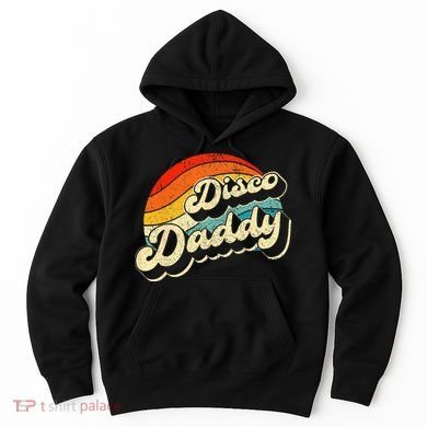 Disco 70's Costume Wo Retro Disco Daddy Hoodie
