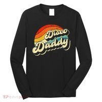 Disco 70's Costume Wo Retro Disco Daddy Long Sleeve Shirt thumb 0