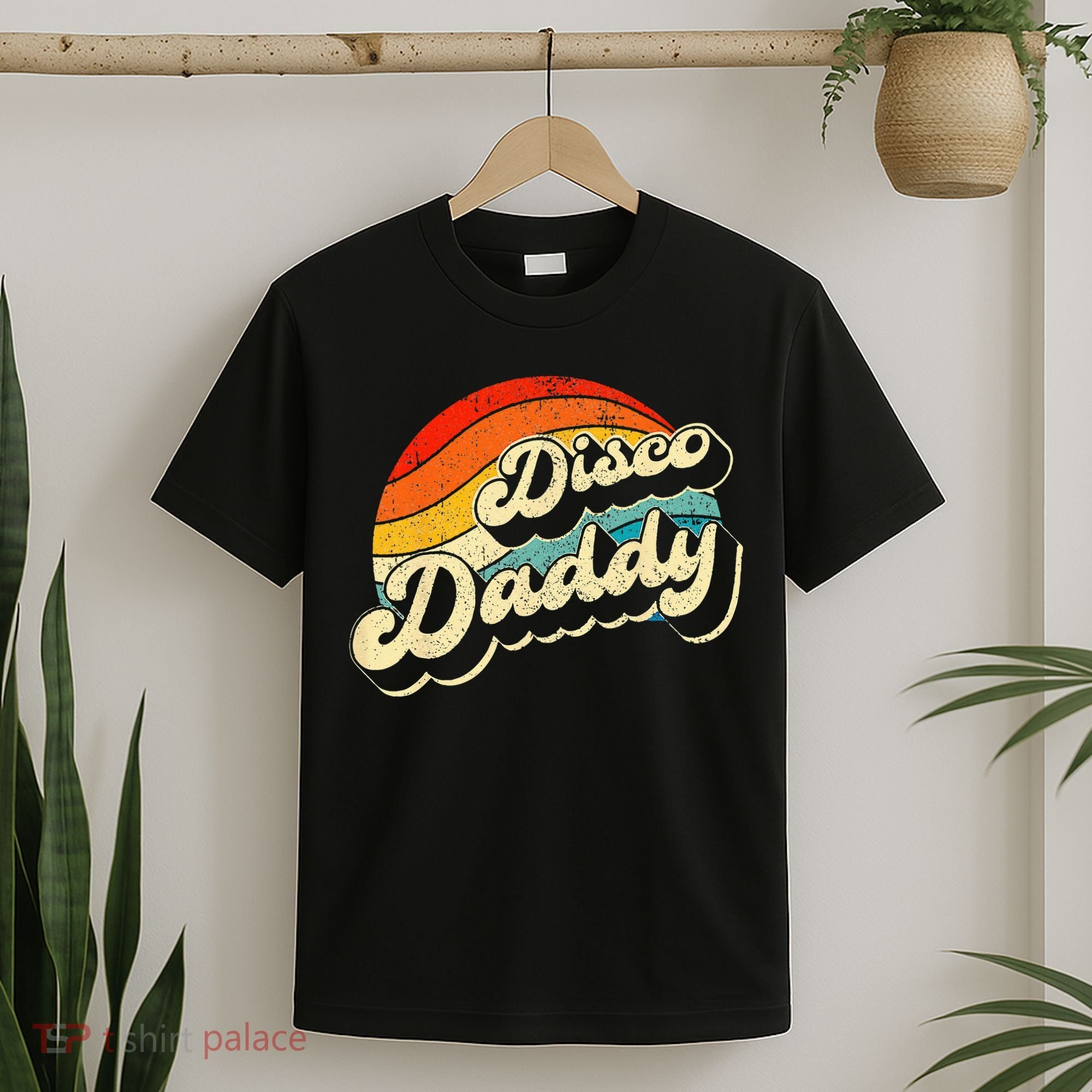 Disco 70's Costume Wo Retro Disco Daddy T-Shirt
