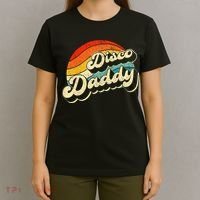 Disco 70's Costume Wo Retro Disco Daddy T-Shirt thumb 4