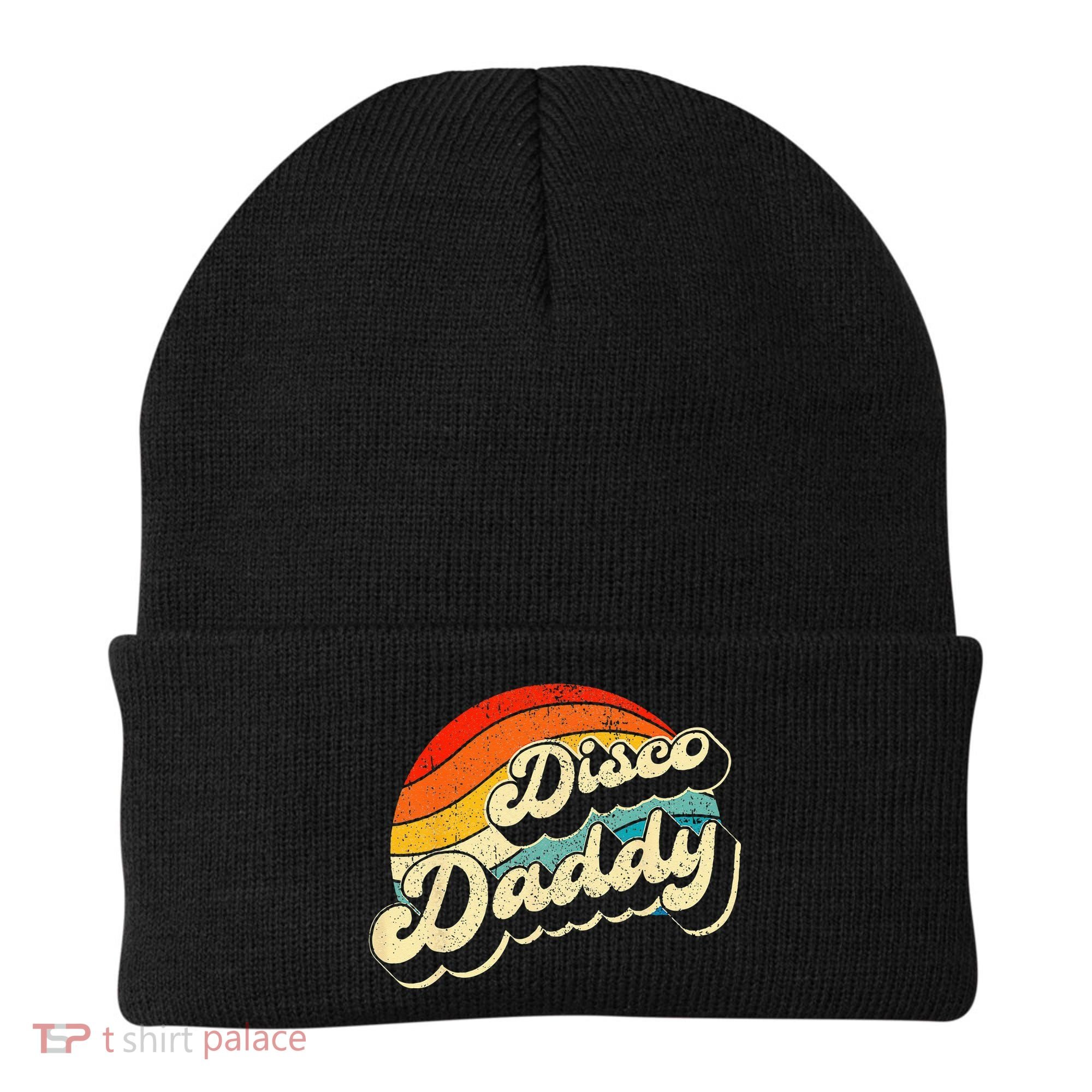 Disco 70's Costume Wo Retro Disco Daddy Beanie