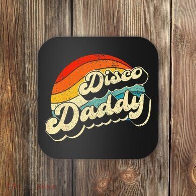 Disco 70's Costume Wo Retro Disco Daddy Coaster
