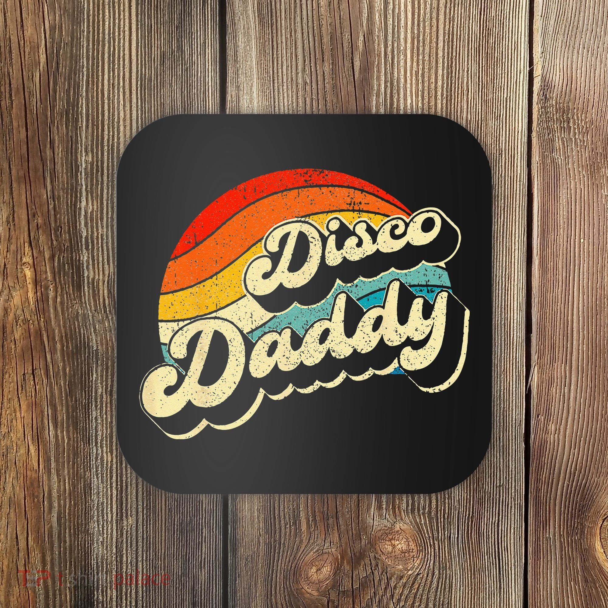 Disco 70's Costume Wo Retro Disco Daddy Coaster
