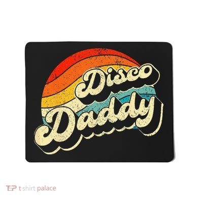 Disco 70's Costume Wo Retro Disco Daddy Mousepad