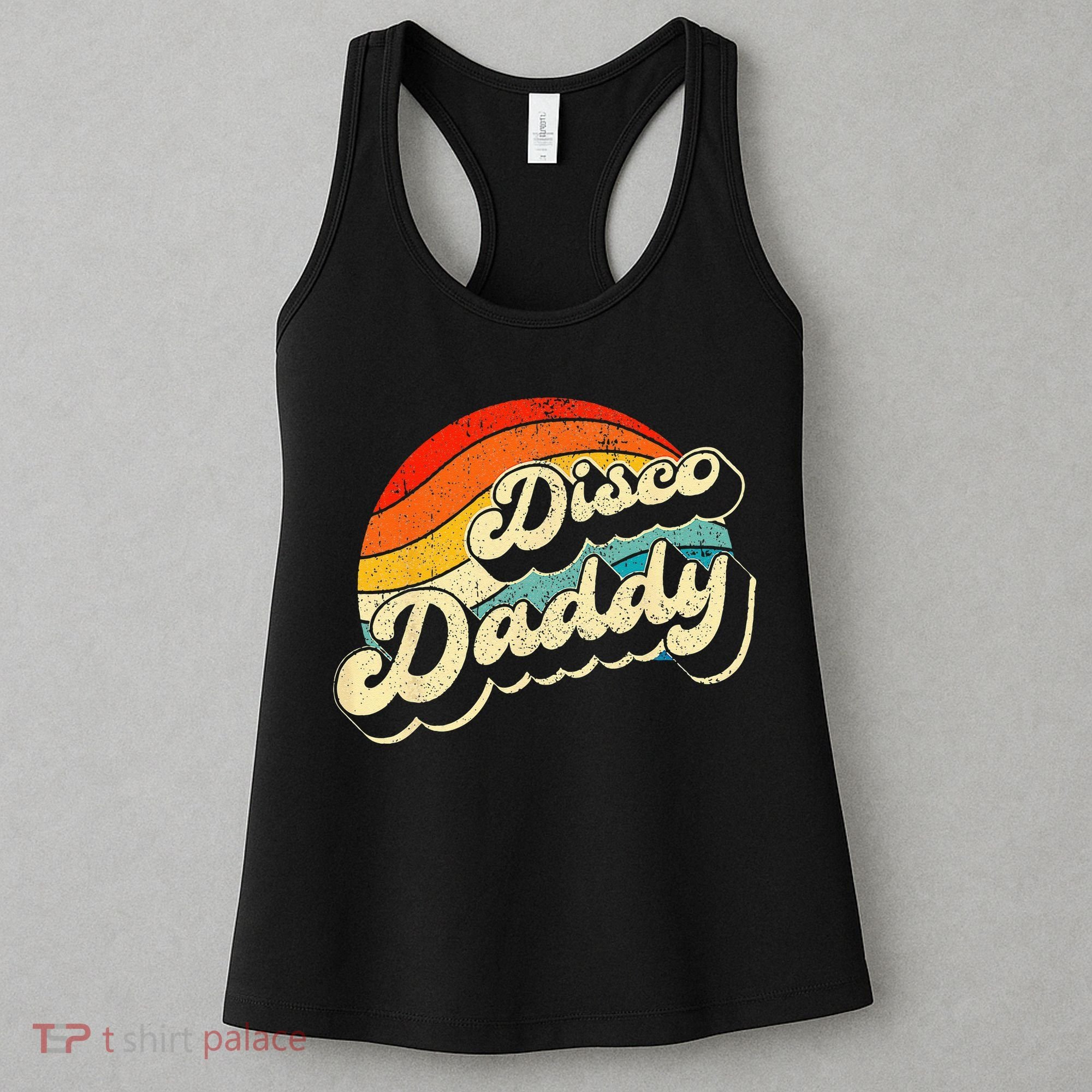 Disco 70's Costume Wo Retro Disco Daddy Women's Tank Top