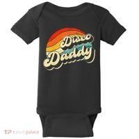 Disco 70's Costume Wo Retro Disco Daddy Baby Bodysuit thumb 0