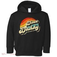 Disco 70's Costume Wo Retro Disco Daddy Toddler Hoodie thumb 0