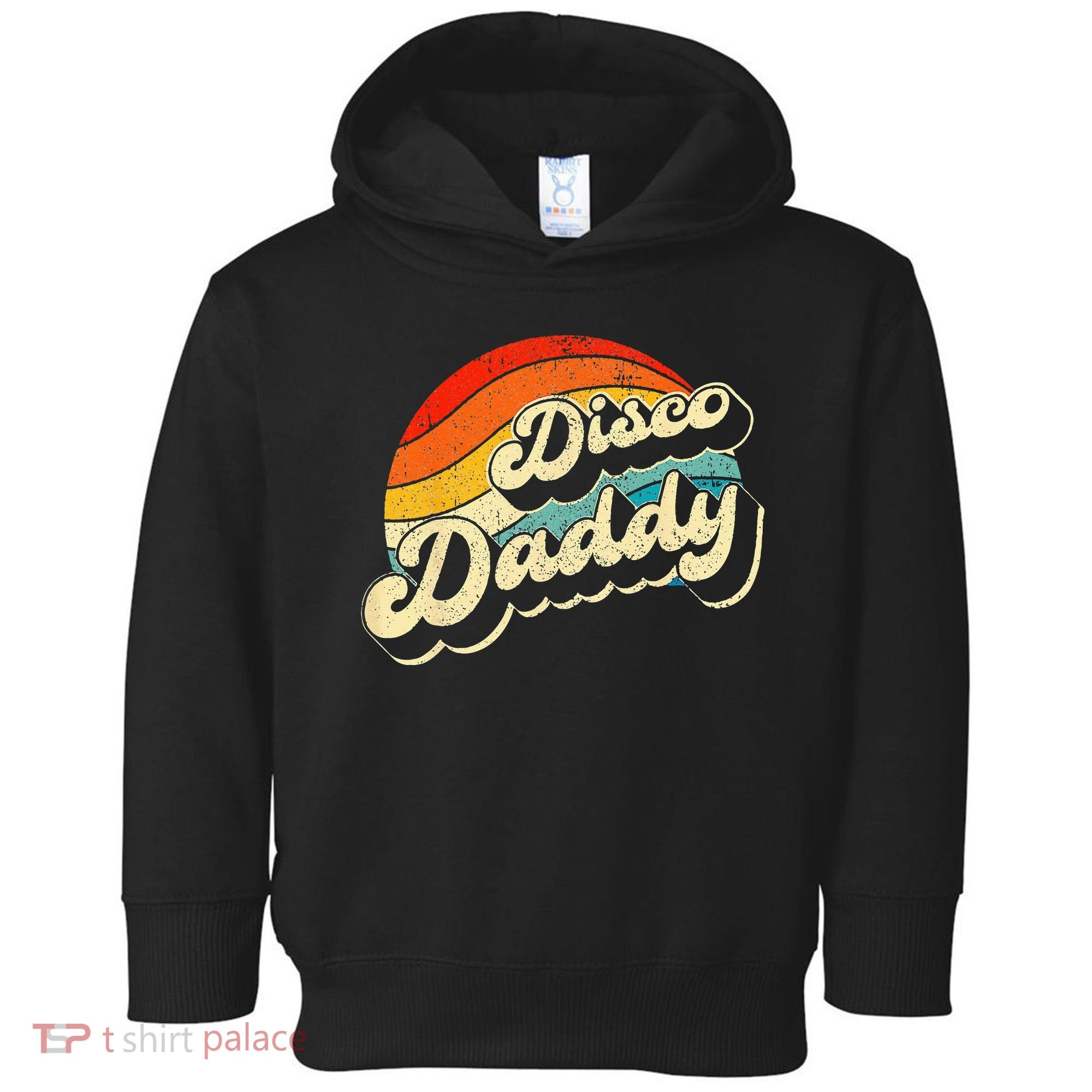 Disco 70's Costume Wo Retro Disco Daddy Toddler Hoodie