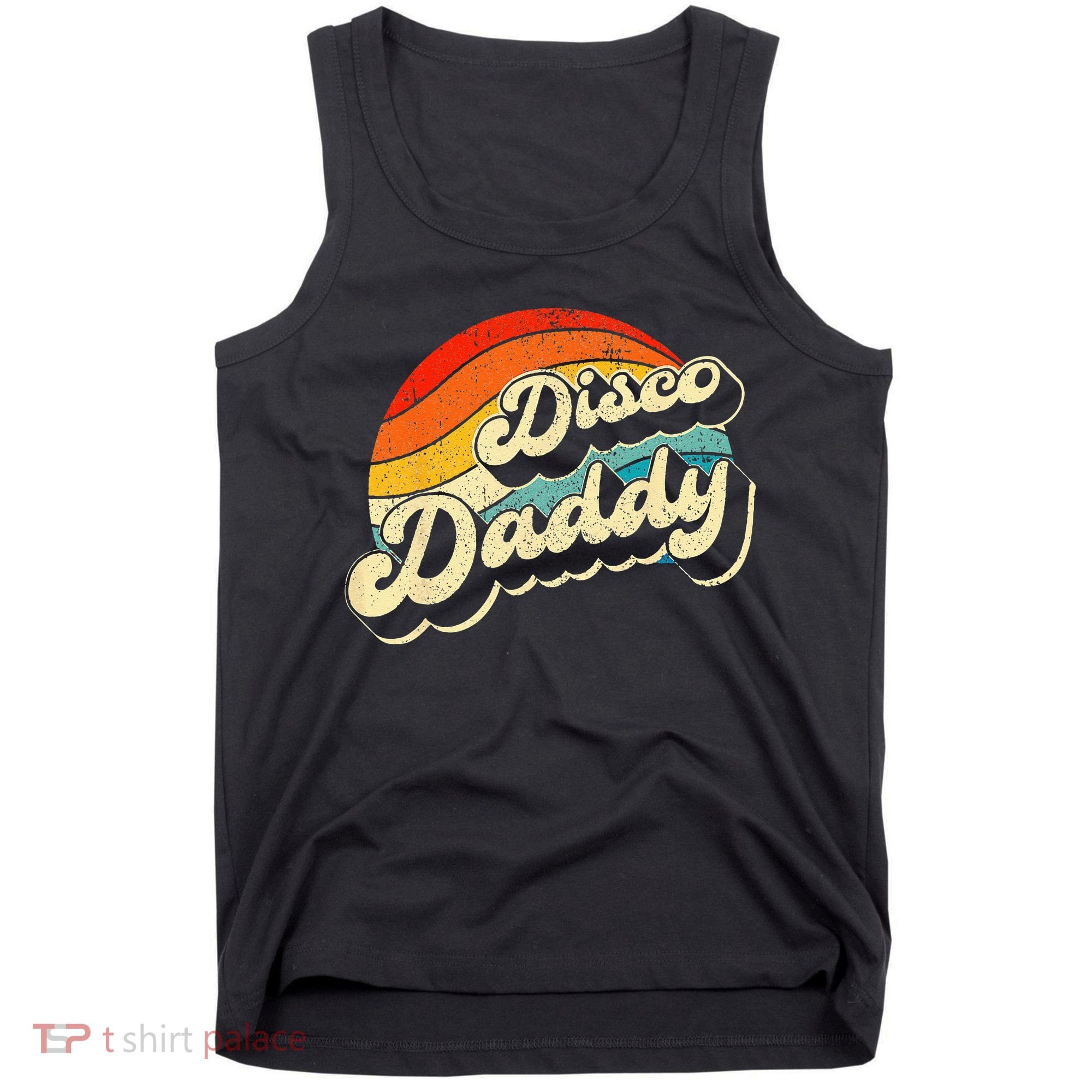 Disco 70's Costume Wo Retro Disco Daddy Tank Top