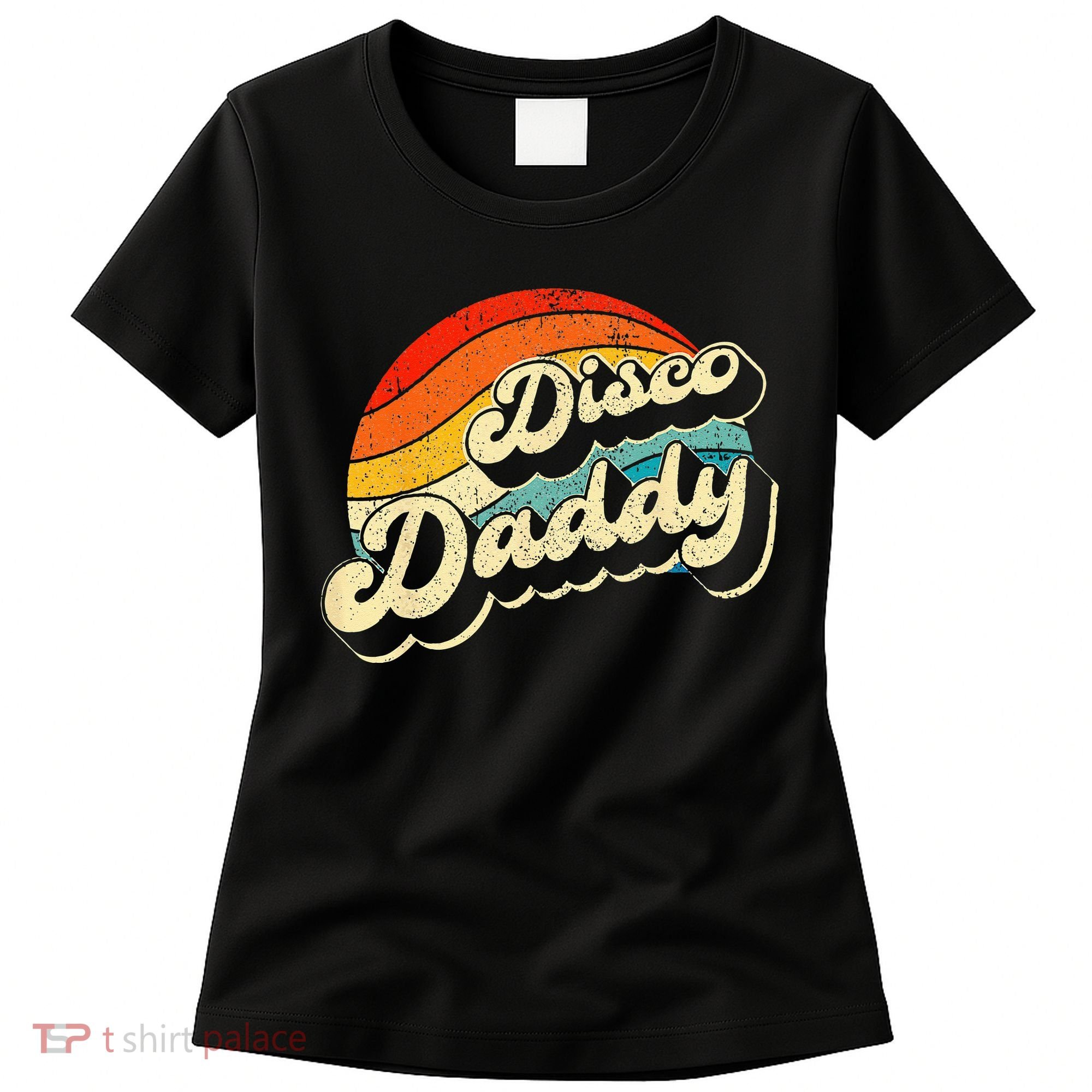 Disco 70's Costume Wo Retro Disco Daddy Women's T-Shirt