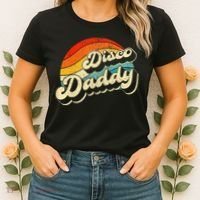 Disco 70's Costume Wo Retro Disco Daddy Women's T-Shirt thumb 2