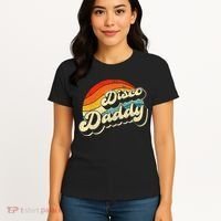 Disco 70's Costume Wo Retro Disco Daddy Women's T-Shirt thumb 4