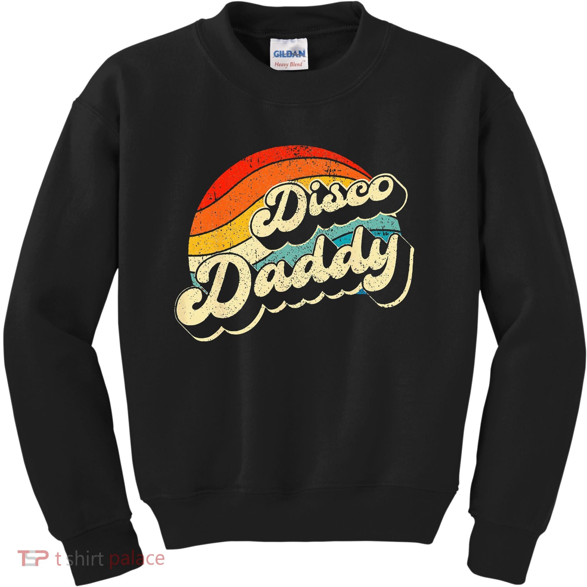 Disco 70's Costume Wo Retro Disco Daddy Kids Sweatshirt