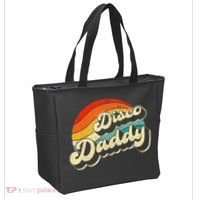 Disco 70's Costume Wo Retro Disco Daddy Tote Bag thumb 2