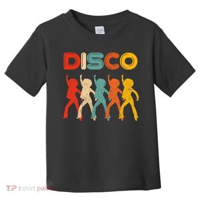 Disco 70s Disco Themed Vintage Retro Dancing Toddler T-Shirt