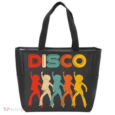 Disco 70s Disco Themed Vintage Retro Dancing Tote Bag
