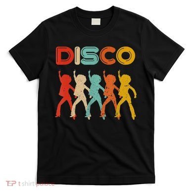 Disco 70s Disco Themed Vintage Retro Dancing T-Shirt