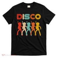 Disco 70s Disco Themed Vintage Retro Dancing T-Shirt thumb 0